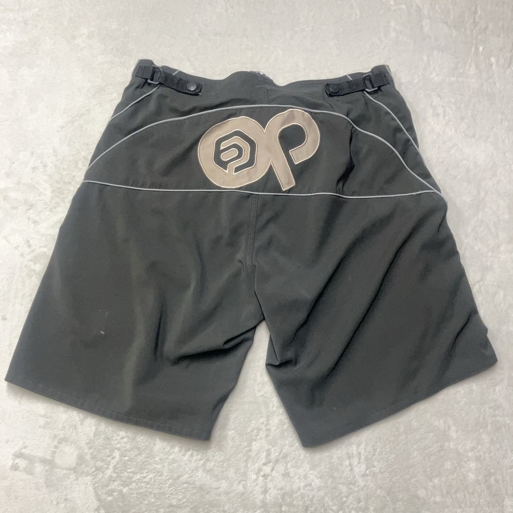 Vintage Y2K OP Ocean Pacific Board Shorts Mens L 36x10 Embroidered Logo Swim